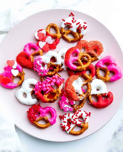 Valentine's Day Pretzels