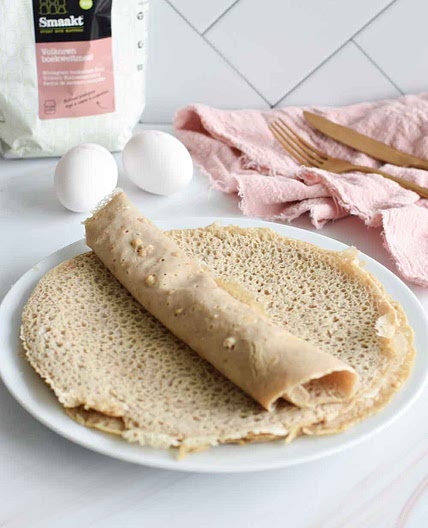 Gluten-free buckwheat crepes