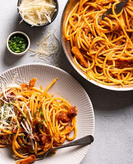 Kimchi Carbonara