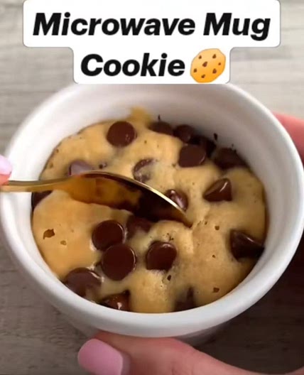 Mug cake cookie