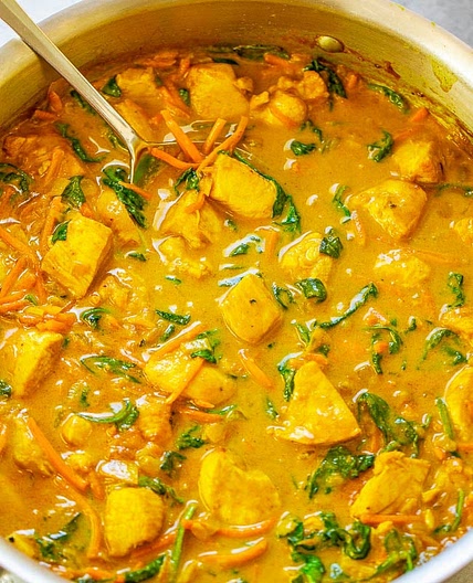 Thai Yellow Curry with Chicken