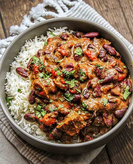 Red Beans and Rice (Vegan)