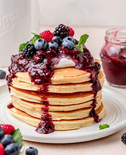 Fluffy Ricotta Pancakes