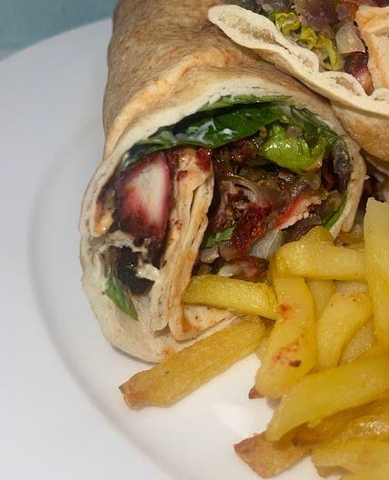 Tandoori Chicken Wraps