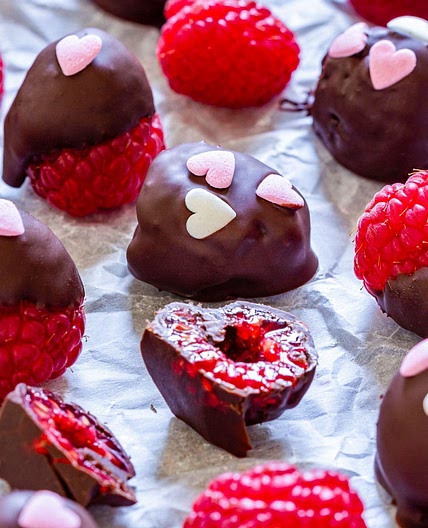 Chocolate Covered Raspberries