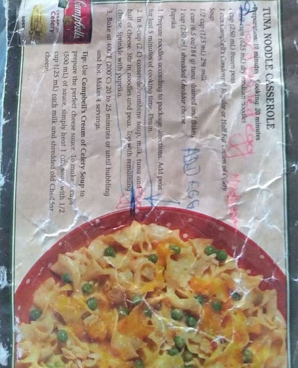 Tuna Noodle Casserole