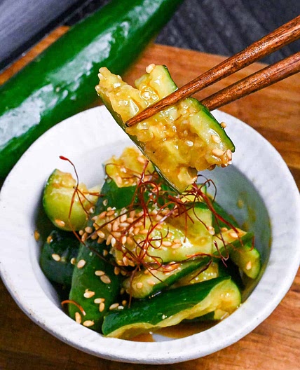 5-Min Spicy Miso Cucumber Salad That Will Hook You Forever!