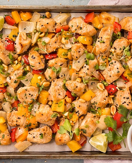 Thai Peanut Chicken Recipe