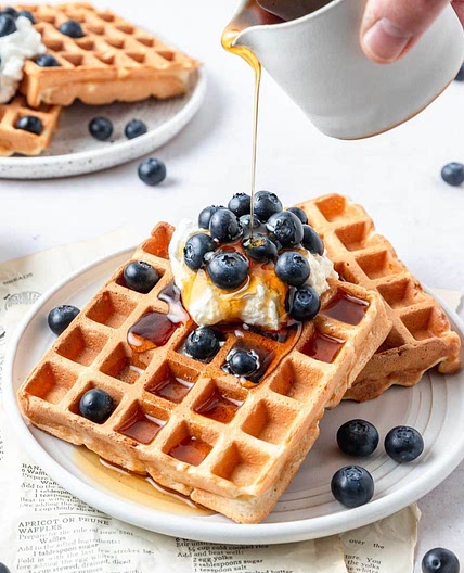 Sourdough Discard Waffles