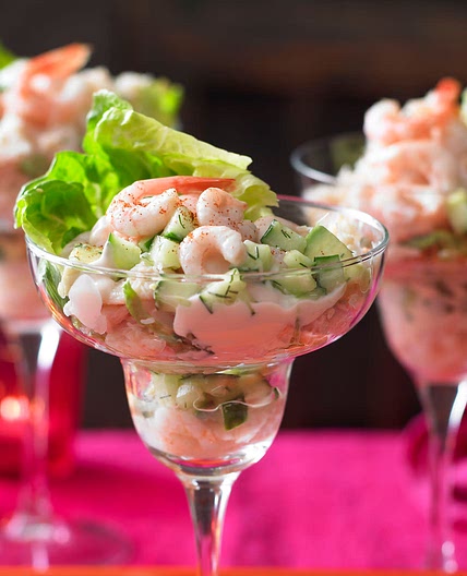 Pretend fish cocktail