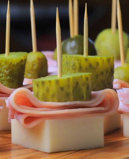 Low Carb Cuban Sandwich Skewers