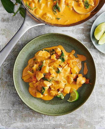 Massaman-Curry mit Poulet