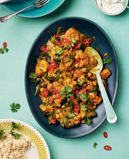 Air Fryer Chickpea Curry