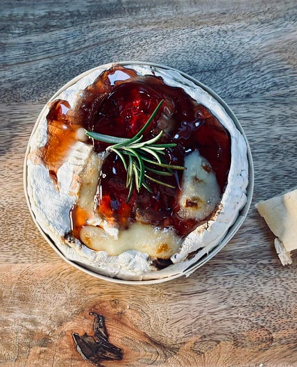 Air Fryer Baked Camembert
