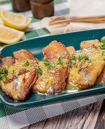 Crispy Pan-Fried Tilapia with Garlic Herb Butter – Sharp Blades
