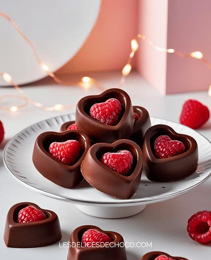 Chocolats Au Cœur De Framboise : Un Délicieux Dessert Maison - Les Délices De Choco