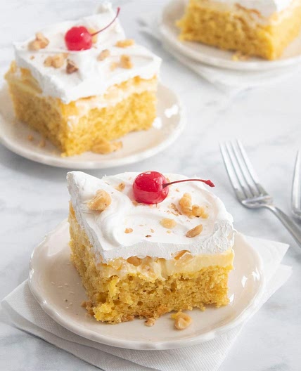 Pineapple Pudding Cake