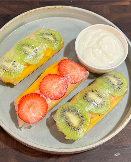 라이스페이퍼 과일롤이 이렇게 맛있다고?!?
