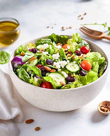Spring Mix Salad with Balsamic Vinaigrette