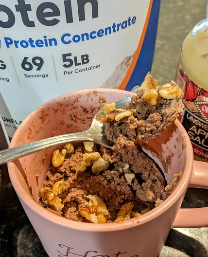 Microwave Protein Mug Cake