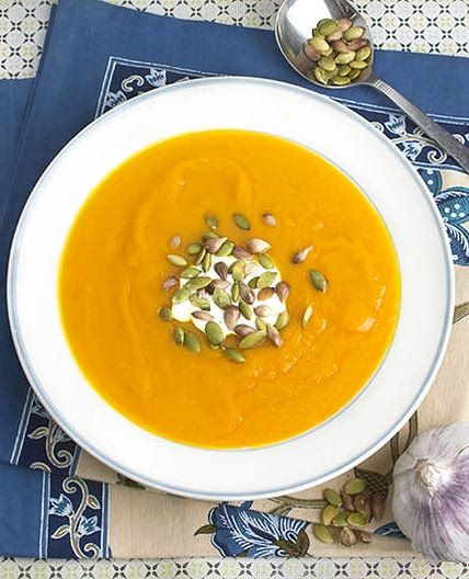Roast Pumpkin & Garlic Soup