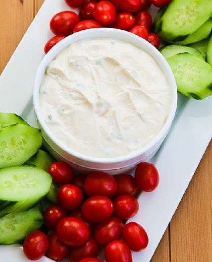 Greek Yogurt Vegetable Dip
