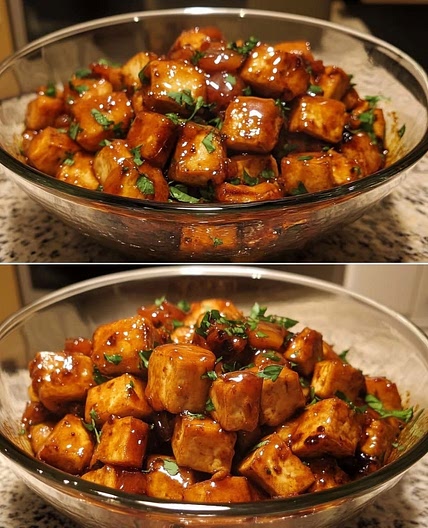 Sauté de Tofu Épicé au Miel et à l'Ail