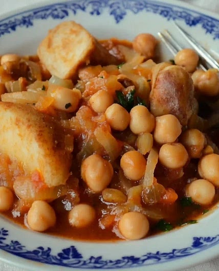 Callos con Garbanzos como los de Antes