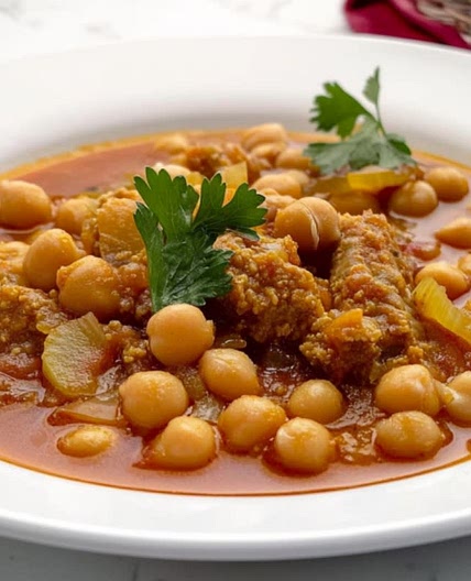 Receta de Callos con Garbanzos de la Abuela