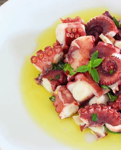 Salade de poulpe