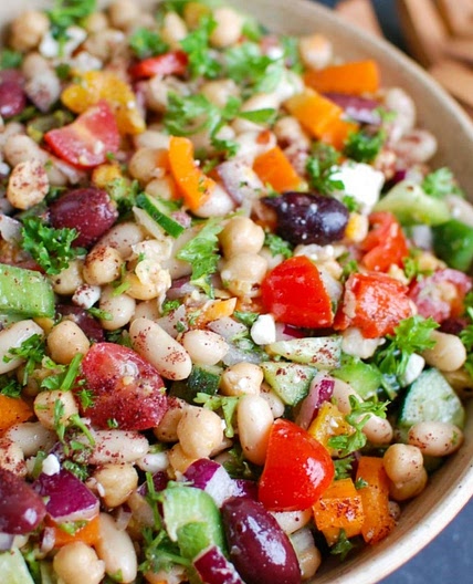 Mediterranean Bean Salad