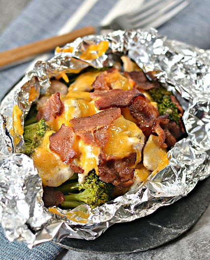 Chicken Bacon Ranch Foil Packets