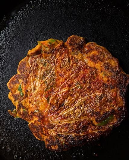 GF Kimchi Pancakes