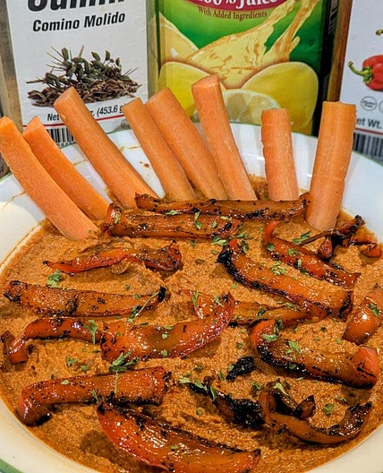 Roasted Red Pepper Hummus
