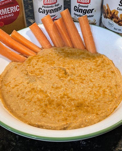 Golden Sweet Potato Hummus