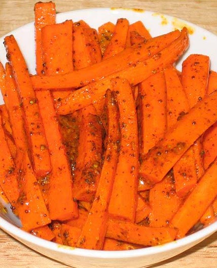 Carrot Pickle (Gajar Ka Achar)