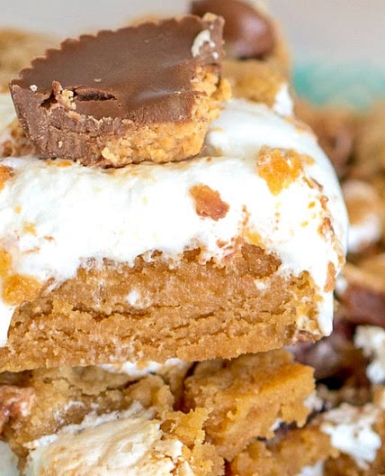 Reese's Fluffernutter Bars