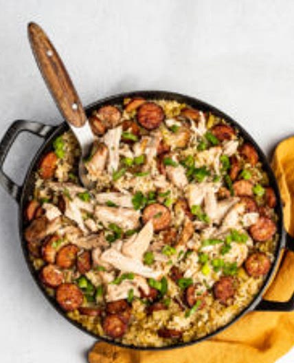 Chicken and Sausage Cajun Jambalaya