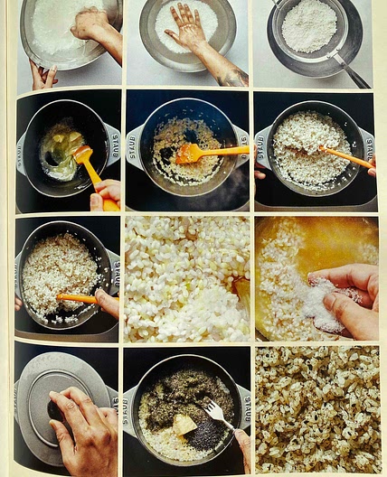 Kokosrijst met groente en gehakt