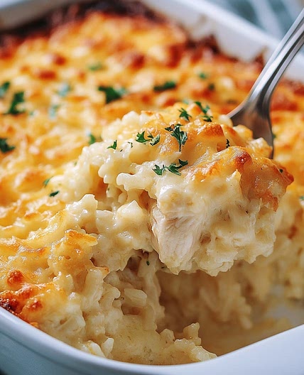 Angel Chicken Rice Casserole
