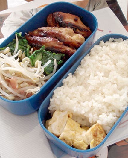Bento no. 21: Chicken teriyaki bento