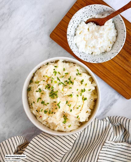 Protein Boosted Mashed Potatoes