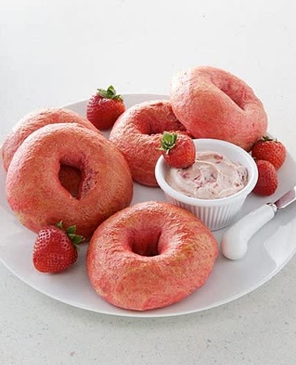Strawberry Bagels