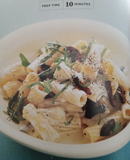 Rigatoni with Goat Cheese