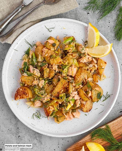 Potato and Salmon Hash