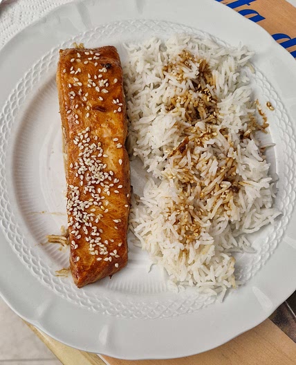 Salmone alla salsa di soia