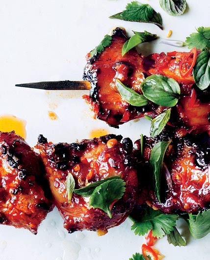 Sambal Chicken Skewers