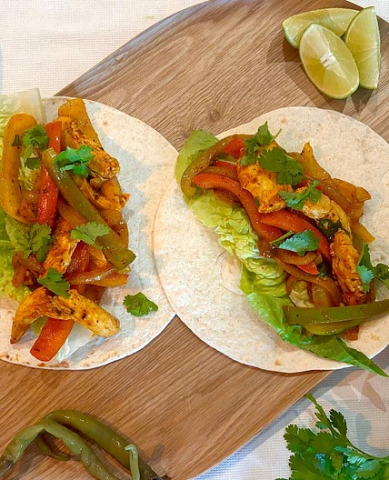 Air Fryer Chicken Fajitas