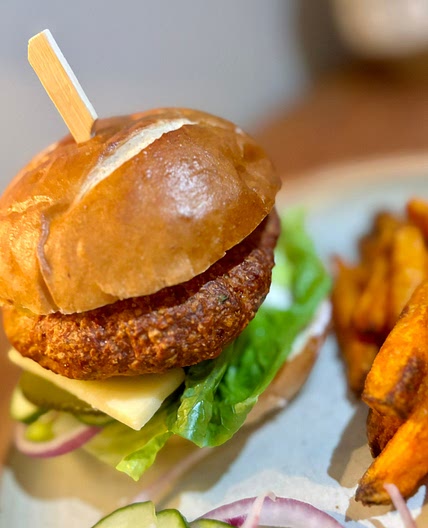 Air Fryer Turkey Burger