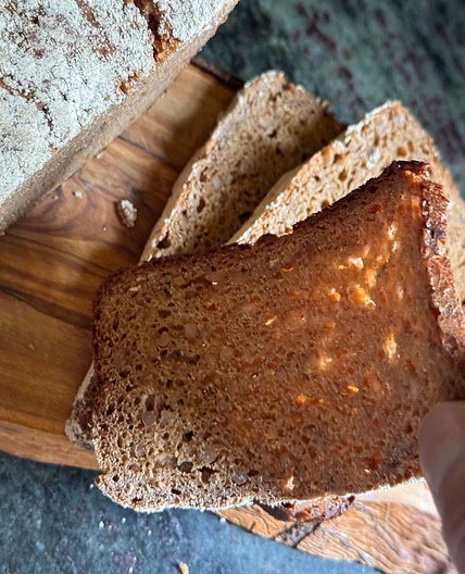 Danish Rye Bread | Rugbrod with Rye Berries